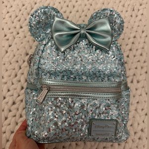 NWT Disney Arrendale Aqua Loungefly
